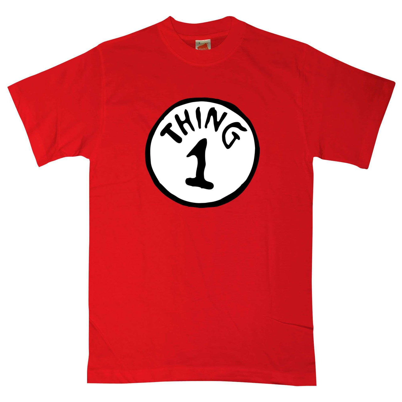 Cat In The Hat Thing 1 Mens Graphic T-Shirt 8Ball