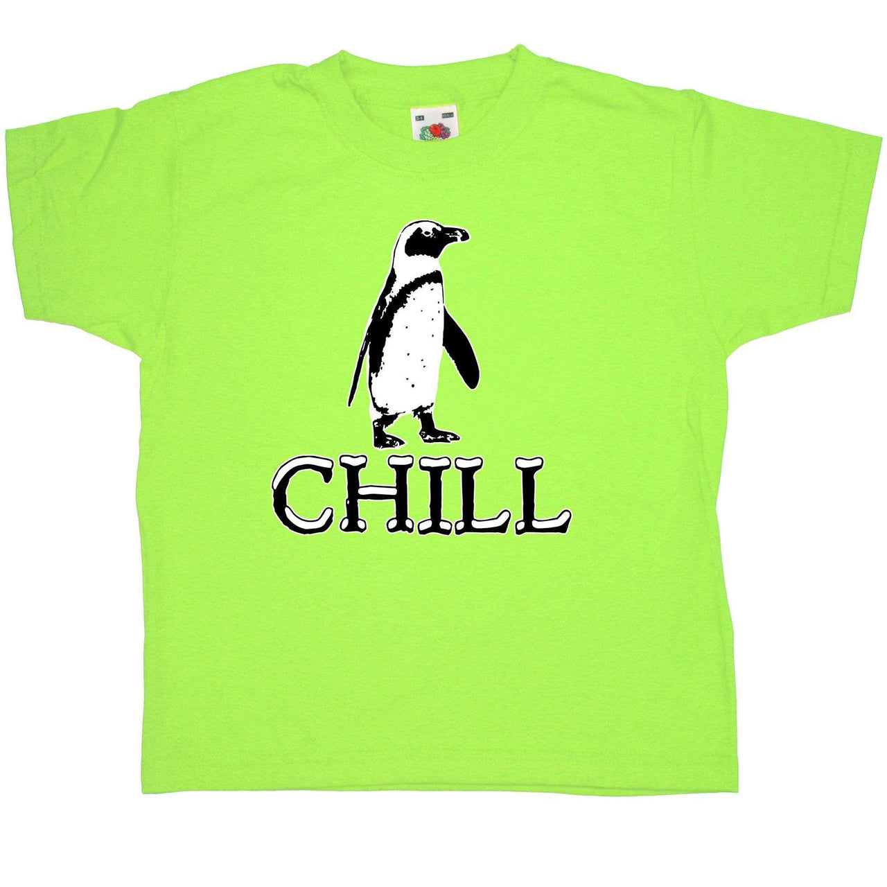 Chill Penguin Childrens Graphic T-Shirt 8Ball