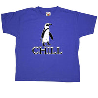 Thumbnail for Chill Penguin Childrens Graphic T-Shirt 8Ball