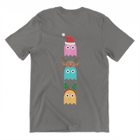 Thumbnail for Christmas Ghost Munching Kids Graphic T-Shirt 8Ball