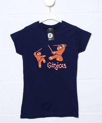 Thumbnail for Christmas Ginjas Womens T-Shirt 8Ball