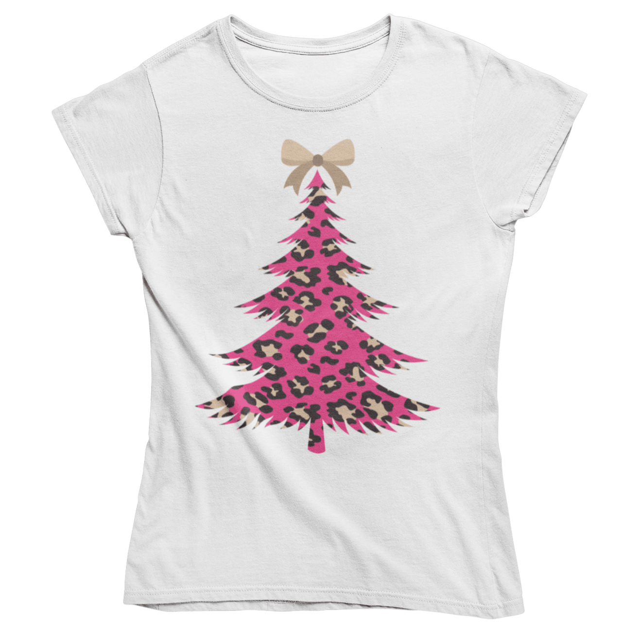 Christmas Tree Womens Style T-Shirt 8Ball