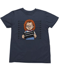 Thumbnail for Chucky Mugshot Horror Film Tribute Unisex T-Shirt 8Ball