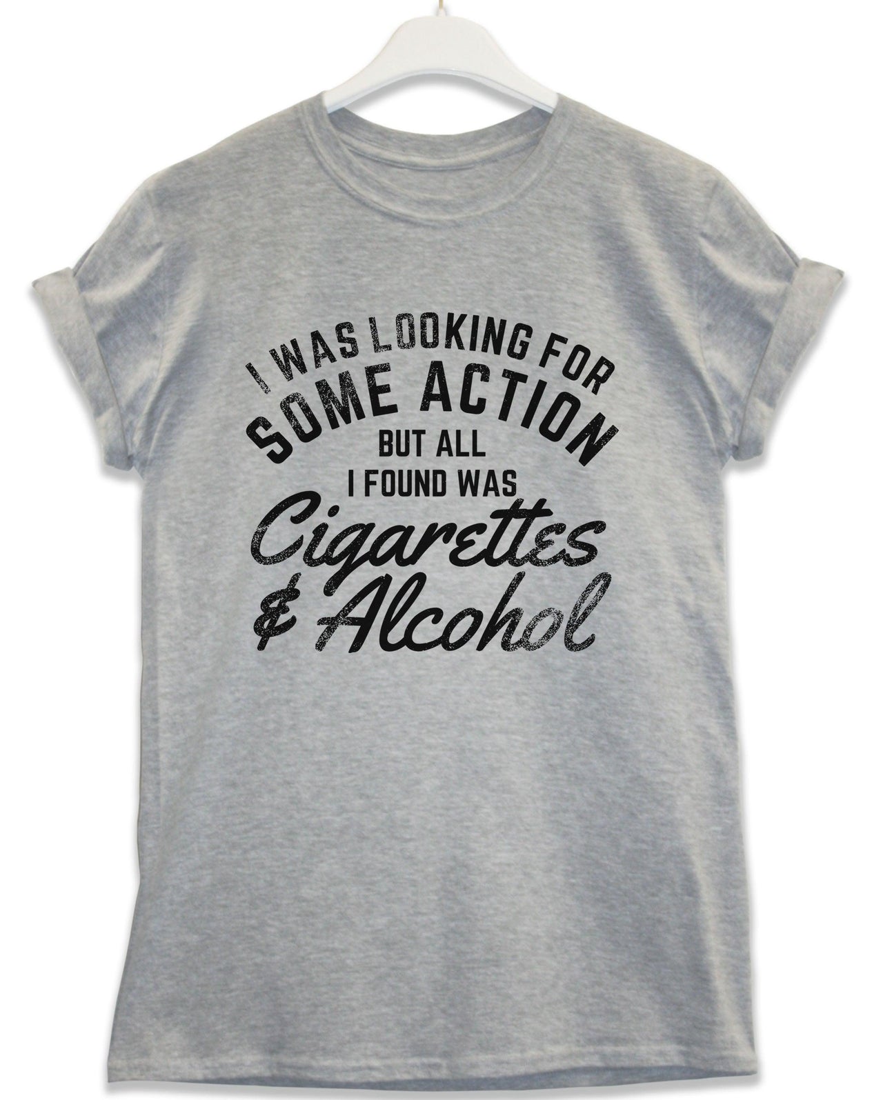 Cigarettes and Alcohol Lyric Quote Unisex T-Shirt 8Ball