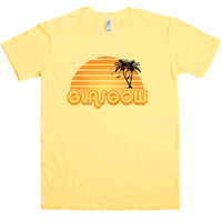 Thumbnail for City Sunset Glasgow Mens T-Shirt 8Ball