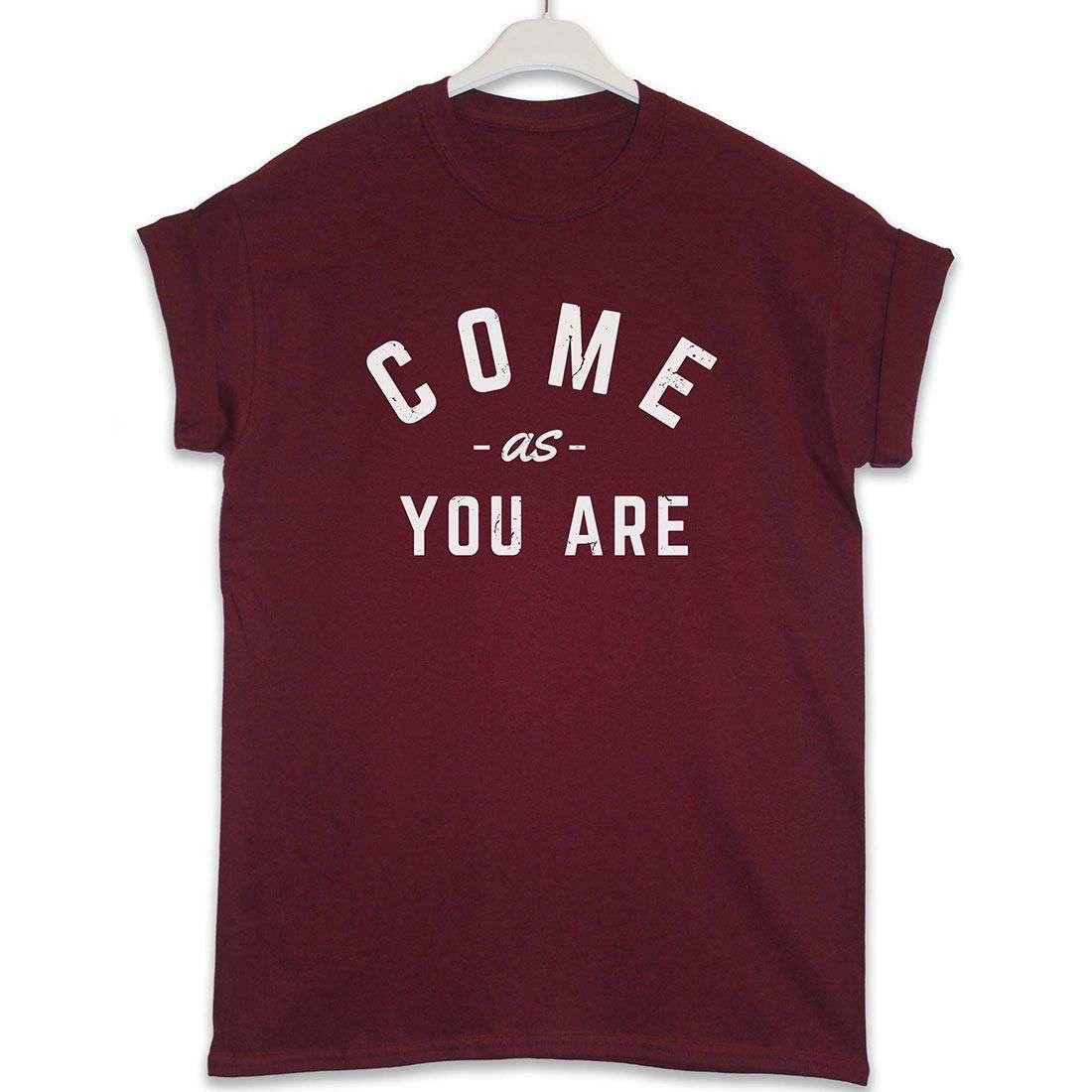 Come As You Are Graphic T-Shirt For Men 8Ball