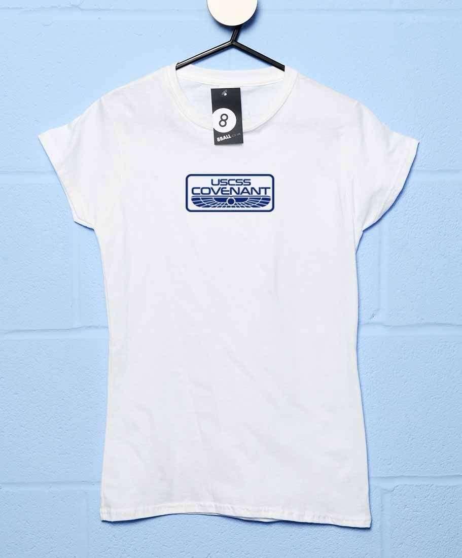 Covenant Crew Fitted Womens T-Shirt 8Ball