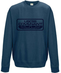 Thumbnail for Covenant Crew Graphic Sweatshirt 8Ball