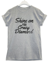 Thumbnail for Crazy Diamond Lyric Quote Graphic T-Shirt For Men 8Ball