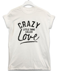 Thumbnail for Crazy Little Thing Lyric Quote Mens T-Shirt 8Ball