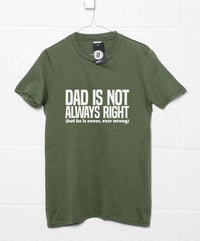 Thumbnail for Dad Is Not Always Right T-Shirt For Men 8Ball