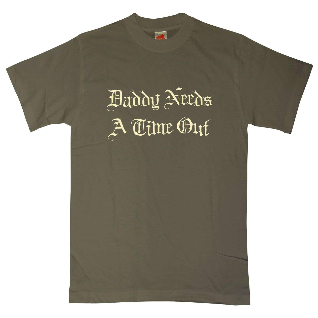 Dads Daddy Needs A Time Out Mens Graphic T-Shirt 8Ball