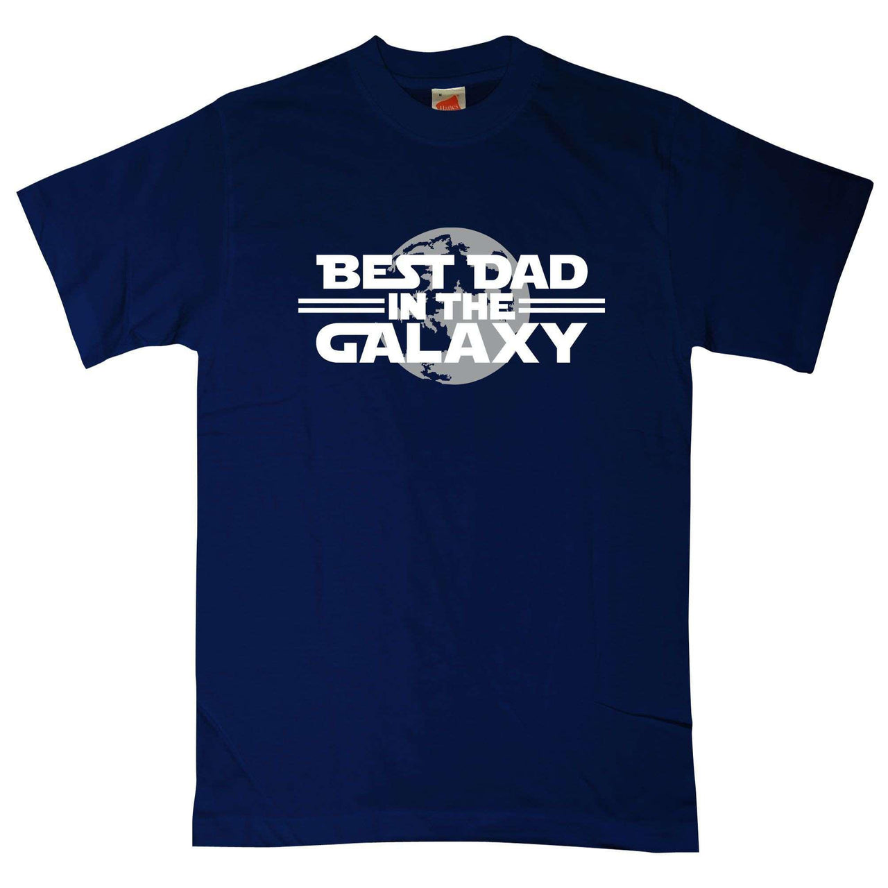 Dads Gift Best Dad In The Galaxy Unisex T-Shirt 8Ball
