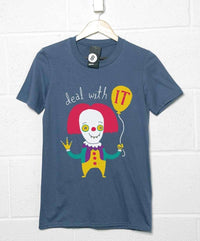 Thumbnail for Deal With IT DinoMike Unisex Mens Graphic T-Shirt 8Ball