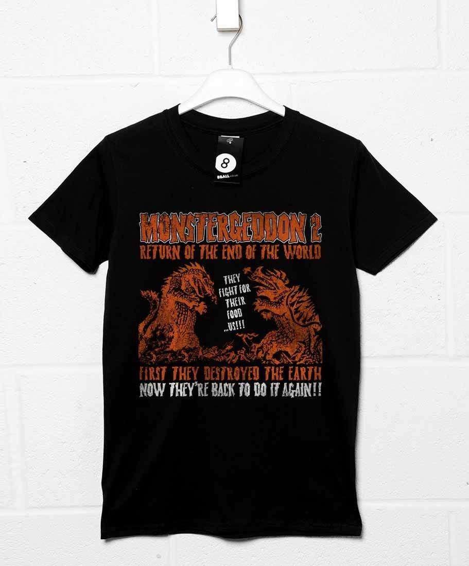 Deathray B Movie Monstergeddon 2 Unisex T-Shirt For Men And Women 8Ball
