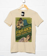 Thumbnail for Deathray Freaks Need Love Too Graphic T-Shirt For Men 8Ball