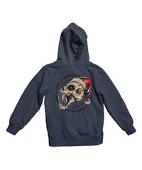 Thumbnail for Demon Skull Santa Back Printed Christmas Hoodie For Men and Women 8Ball