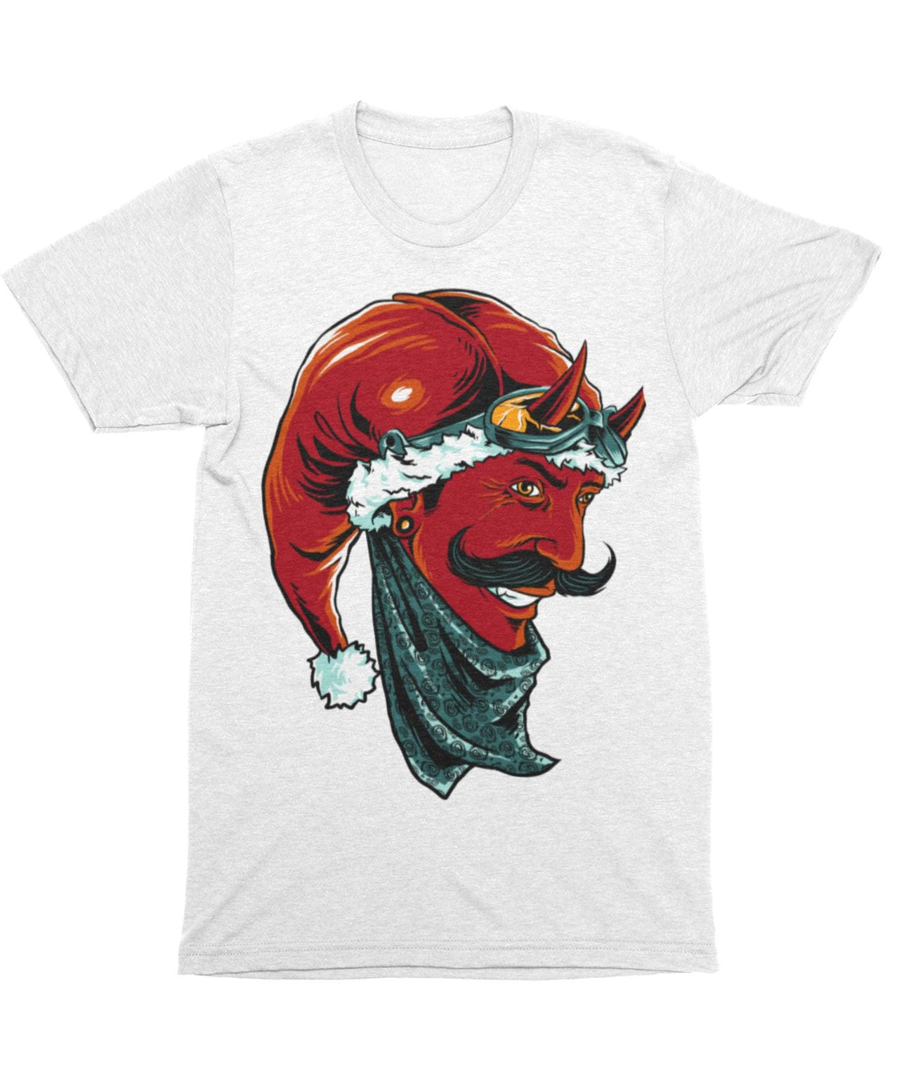 Devil Santa, Unisex Christmas Unisex T-Shirt For Men And Women 8Ball