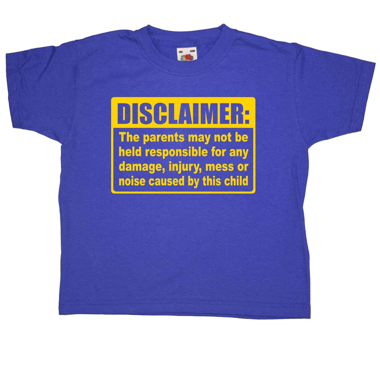 Disclaimer Childrens T-Shirt 8Ball