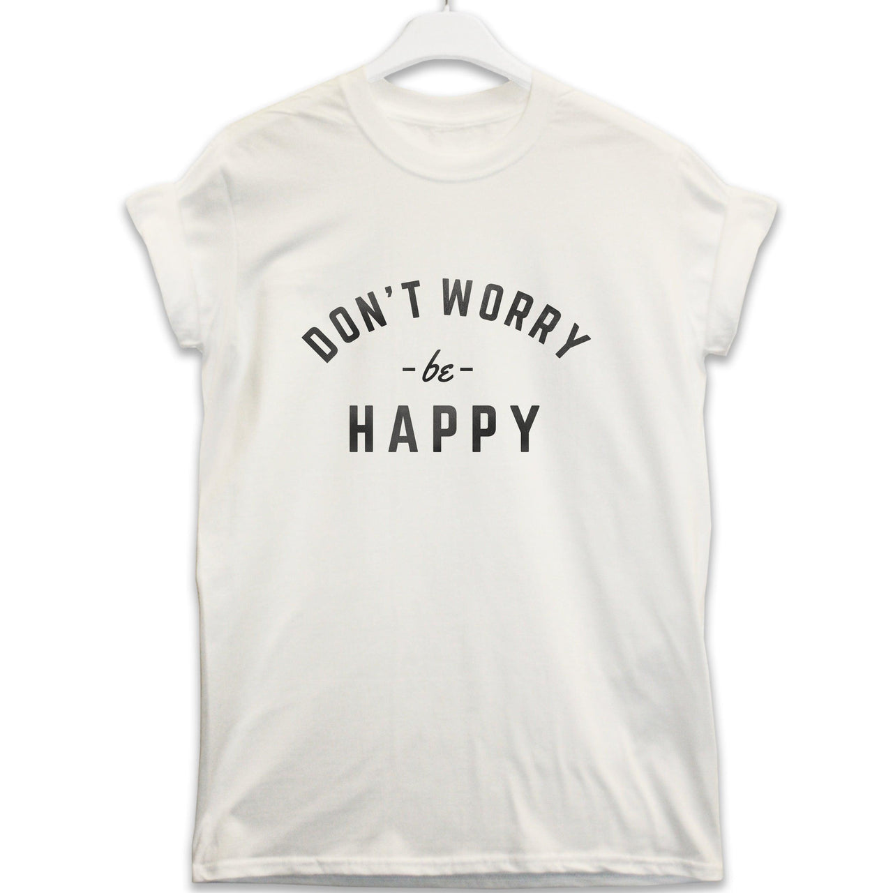 Don't Worry Be Happy T-Shirt For Men 8Ball