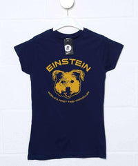Thumbnail for Einstein First Time Traveller Womens Fitted T-Shirt 8Ball