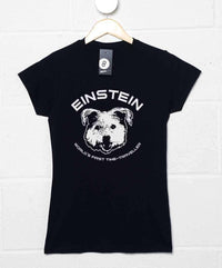 Thumbnail for Einstein First Time Traveller Womens Fitted T-Shirt 8Ball