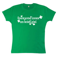 Thumbnail for Everyone Loves An Irish Girl T-Shirt for Women 8Ball