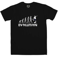 Thumbnail for Evolution Of Football London White Mens Graphic T-Shirt 8Ball