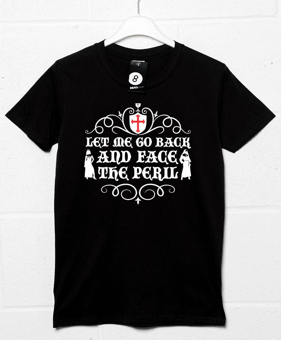 Face the Peril Graphic T-Shirt For Men 8Ball