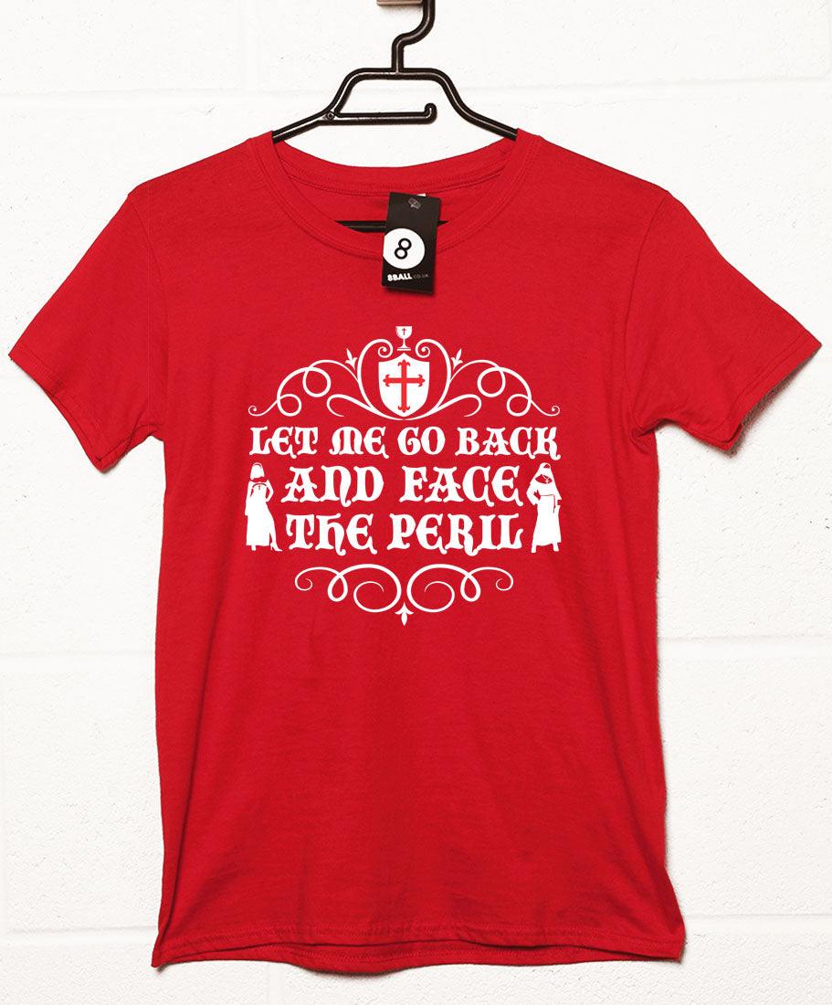 Face the Peril Graphic T-Shirt For Men 8Ball