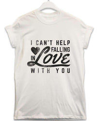 Thumbnail for Falling in Love With You Lyric Quote Unisex T-Shirt 8Ball