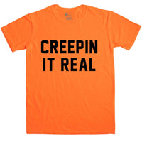 Thumbnail for Fancy Dress Halloween Creepin It Real Mens T-Shirt 8Ball