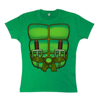 Thumbnail for Fancy Dress Ninja Turtle Womens T-Shirt 8Ball