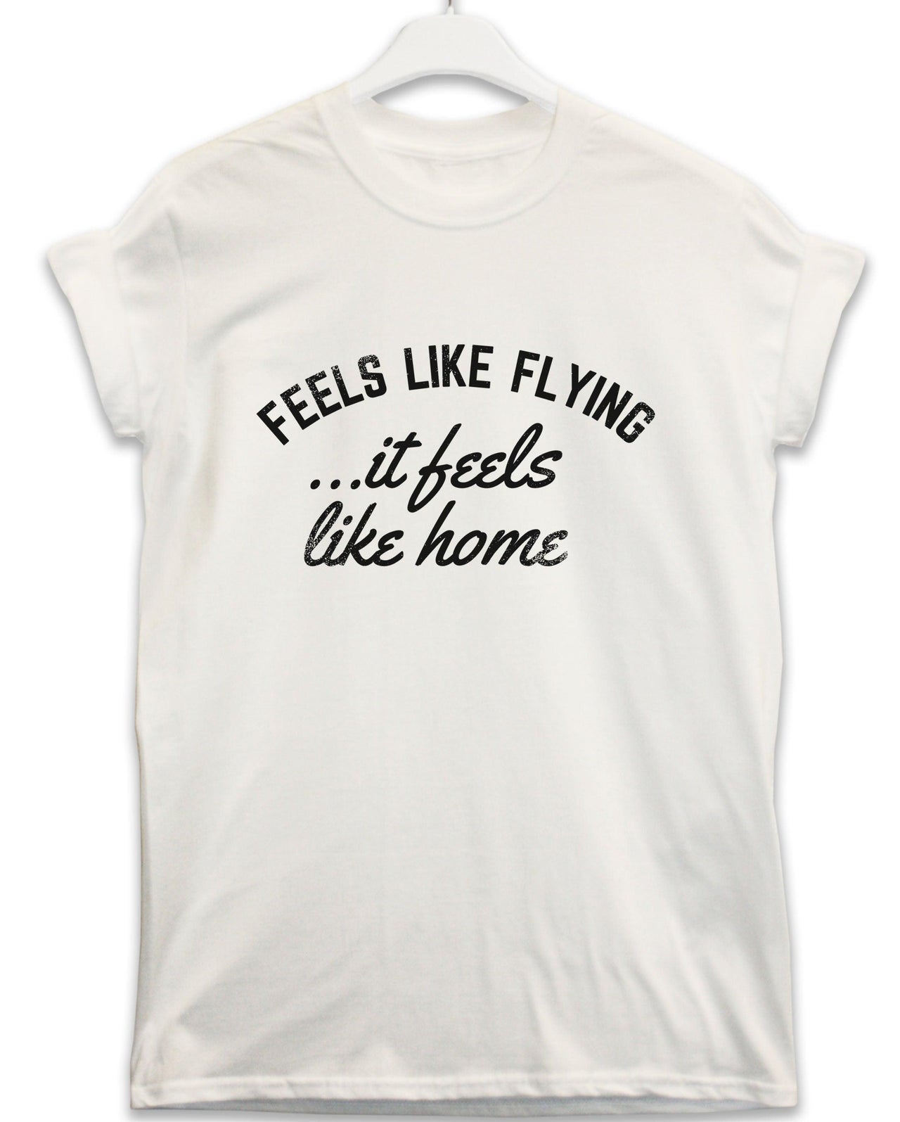 Feels Like Flying Lyric Quote Unisex T-Shirt For Men And Women 8Ball