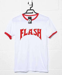 Thumbnail for Flash Logo Ringer T-Shirt For Men 8Ball
