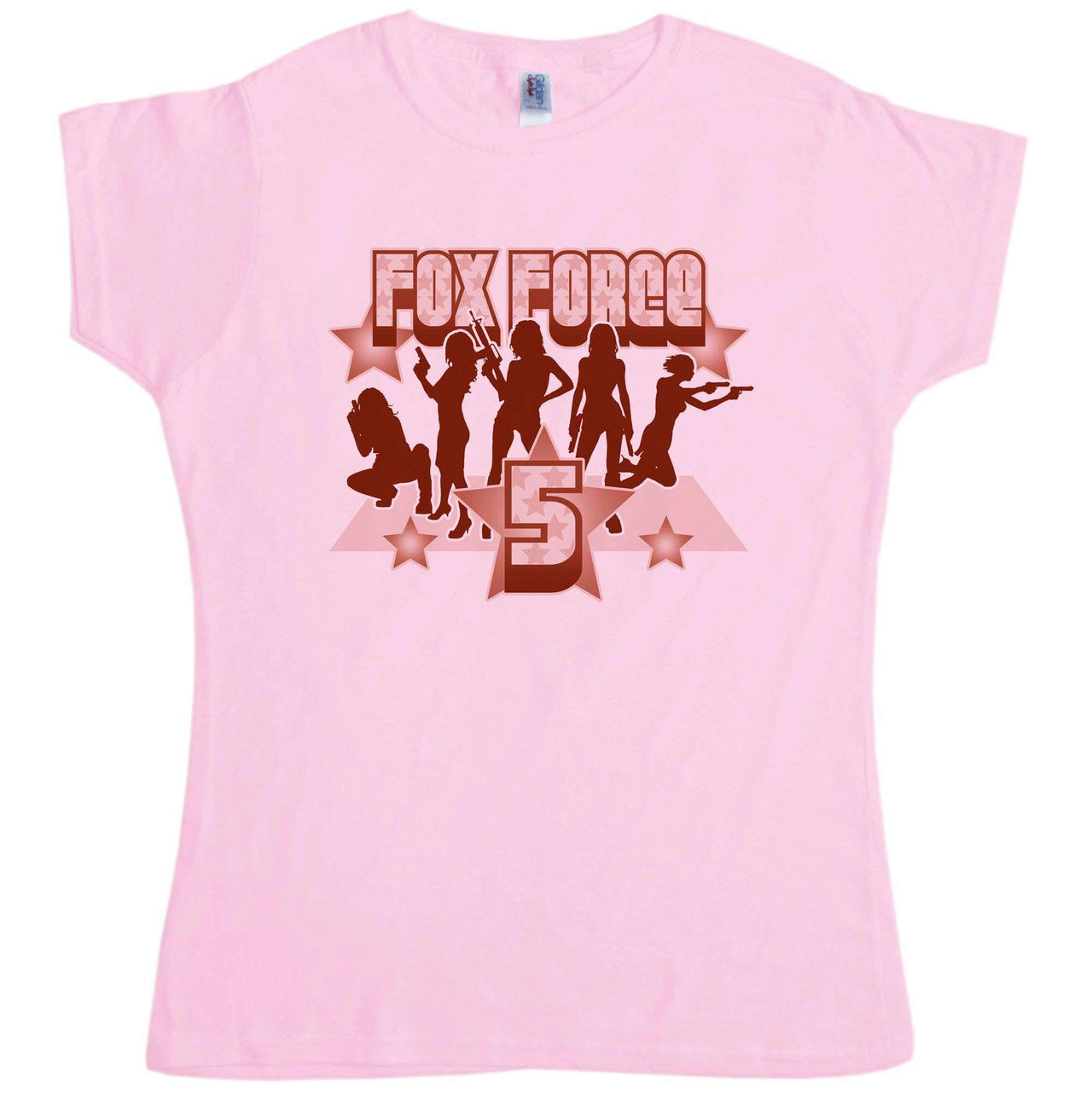 Fox Force Five Womens Fitted T-Shirt 8Ball