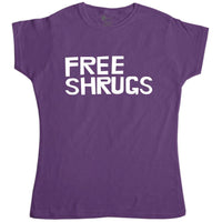 Thumbnail for Free Shrugs Fitted Womens T-Shirt 8Ball