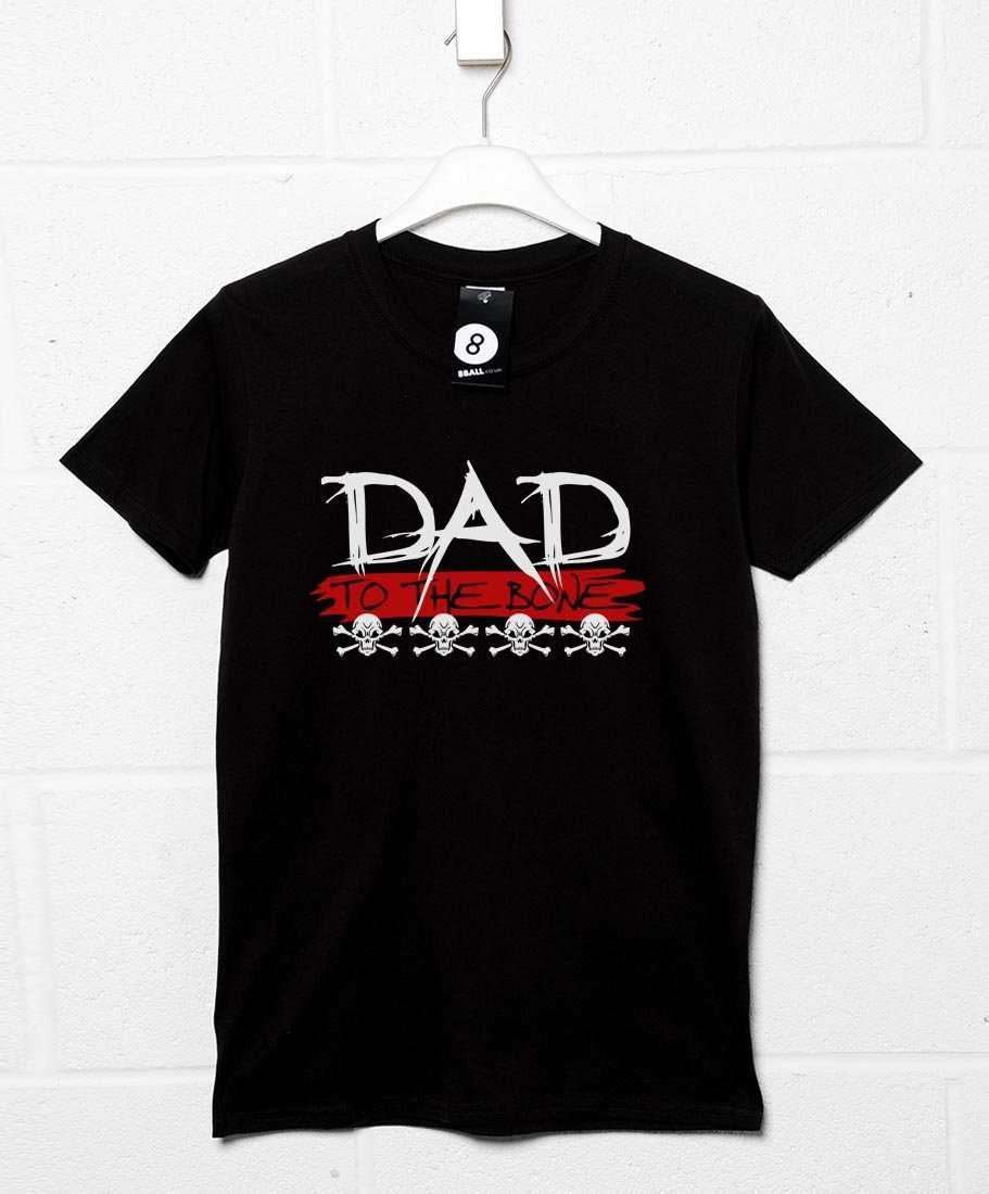 Funny Dad To The Bone. Mens Graphic T-Shirt 8Ball