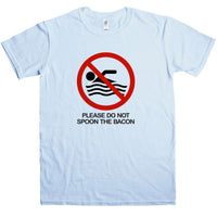 Thumbnail for Funny Do Not Spoon The Bacon Graphic T-Shirt For Men 8Ball