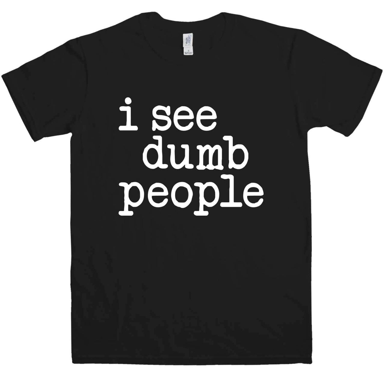 Funny I See Dumb People Mens Graphic T-Shirt 8Ball