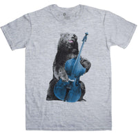Thumbnail for Funny Men's Double Bass Bear Unisex T-Shirt For Men And Women 8Ball