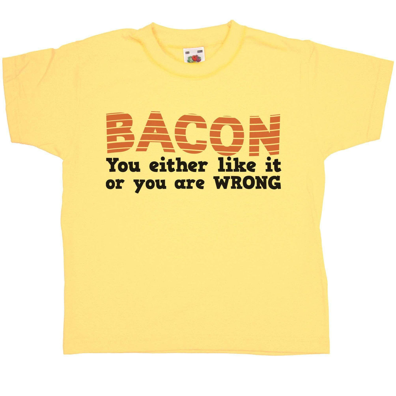 Funny You Like Bacon Childrens Graphic T-Shirt 8Ball