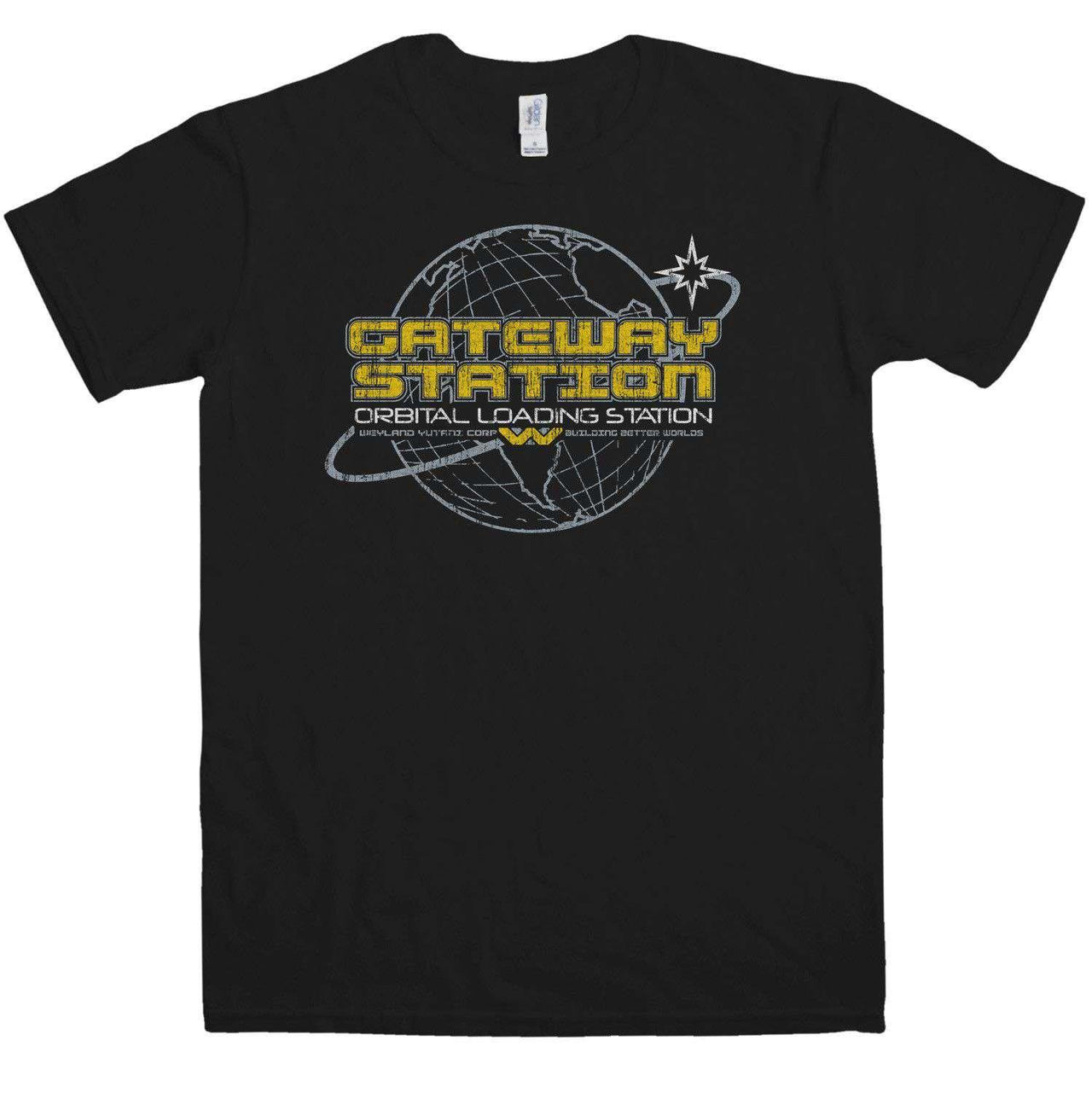 Gateway Station Unisex T-Shirt 8Ball