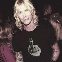 Thumbnail for Give The Finger Unisex T-Shirt As Worn By Duff McKagan 8Ball