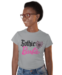 Thumbnail for Gothic Barbie Womens T-Shirt 8Ball