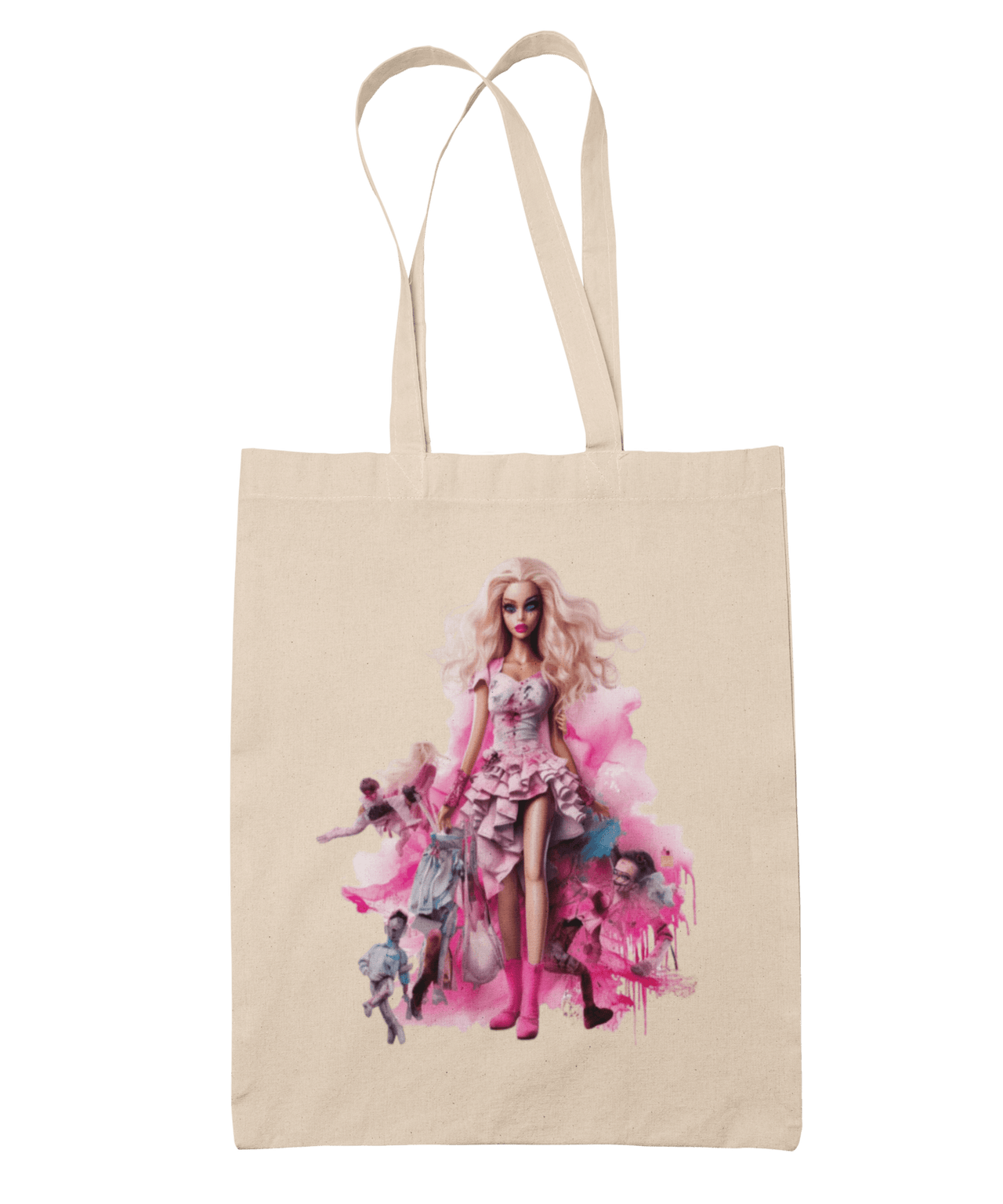 Gothic Bride Barbie Tote Bag 8Ball