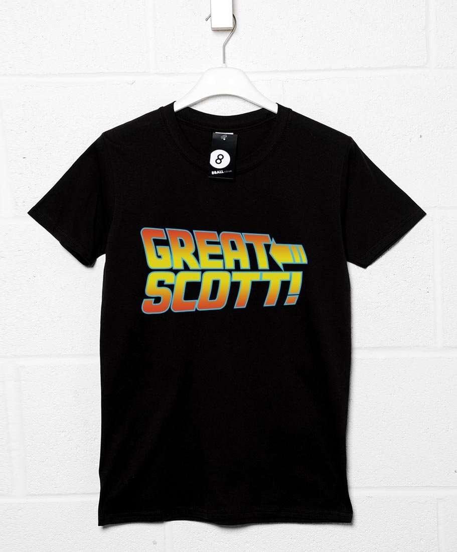Great Scott Mens Graphic T-Shirt 8Ball