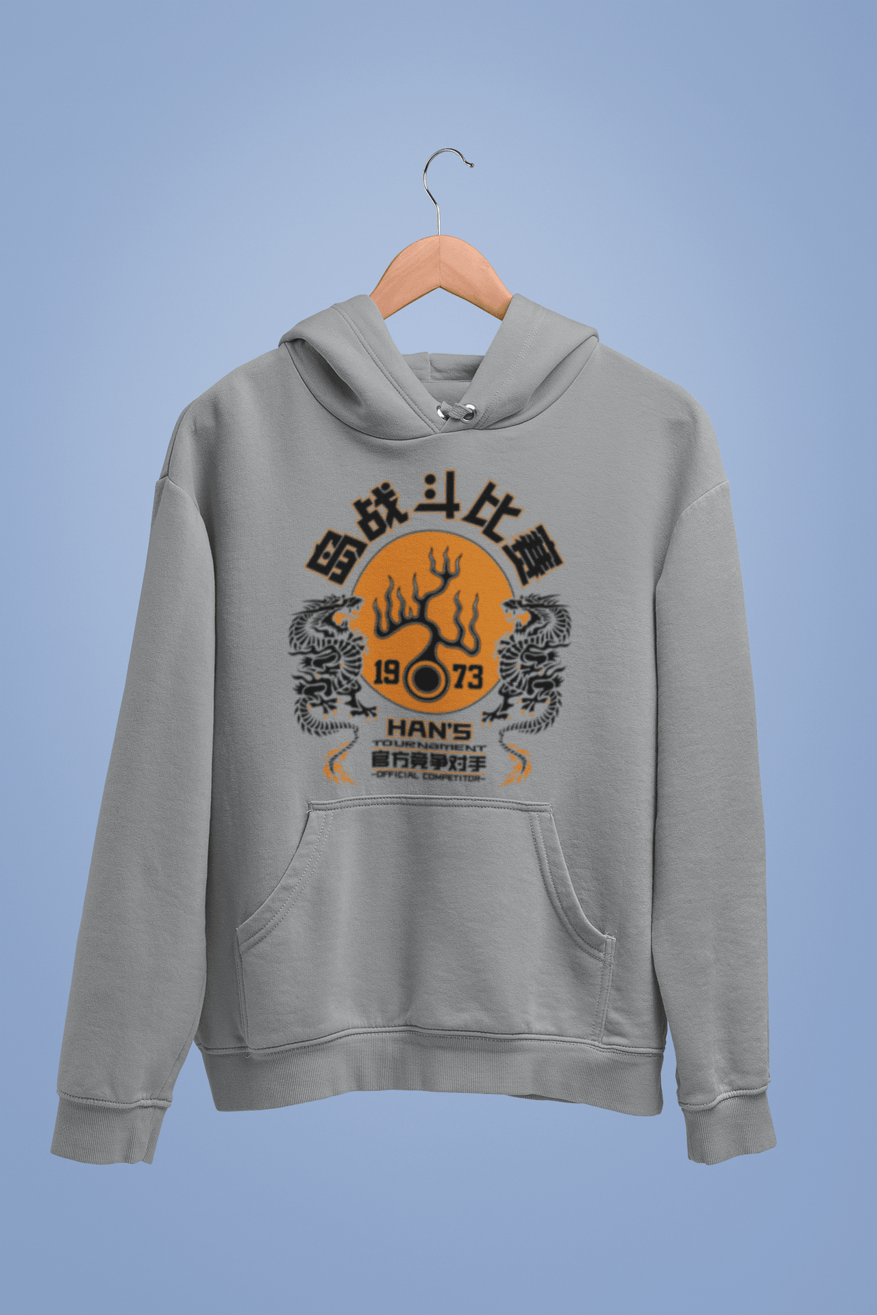 Han's Tournament Competitor Graphic Hoodie 8Ball