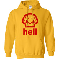 Thumbnail for Hell Skull Hoodie For Men and Women As Worn By Heath Ledger 8Ball