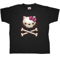 Thumbnail for Hello Skully Childrens Graphic T-Shirt 8Ball
